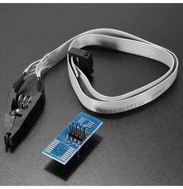 SOP8 SOIC8 Test Clip With Cable For EEPROM 93CXX / 25CXX / 24CXX