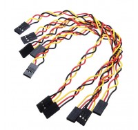 10 X 5Pcs 3 Pin 20cm Jumper Wire Cables DuPont Line For Arduino