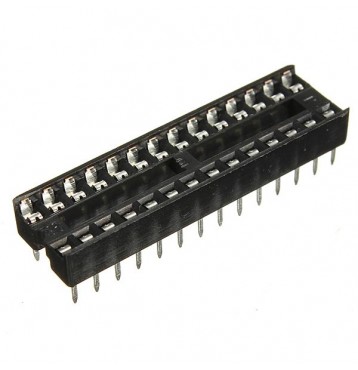 20Pcs 28 Pins IC DIP 2.54mm Wide Integrated Circuit Sockets Adaptor